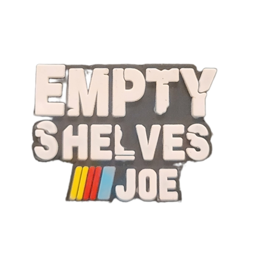 NEW! Empty Shelves Joe Meme Croc Charm